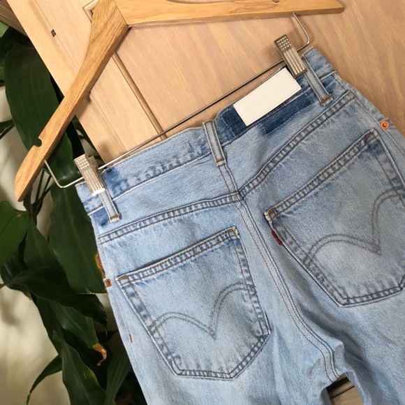 RE/DONE | HIGH RISE STOVE PIPE 👖 - Picture 3 of 4